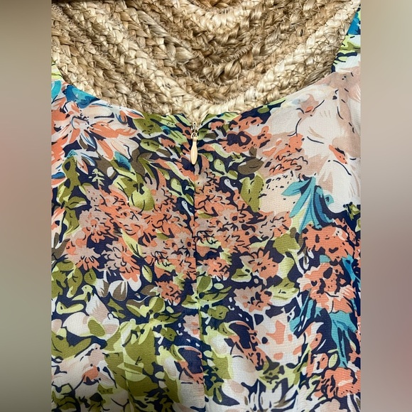 Lucca Couture Women's Floral Flowy Sleeveless Mini Dress,Size S,Great Condition - Picture 3 of 11